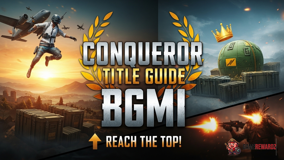 BGMI: Conqueror Title Guide – Reach the TOP!